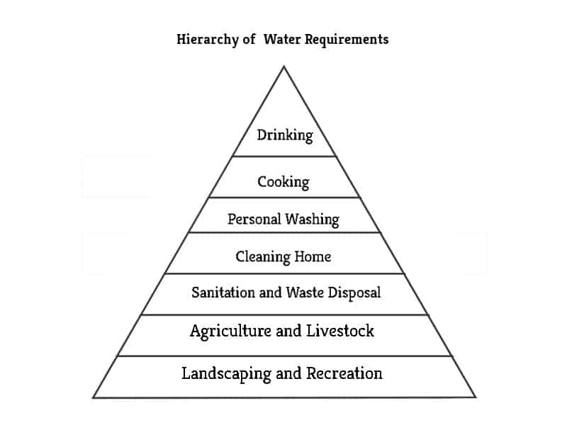 Standard Water Requirements | Greensutra | India