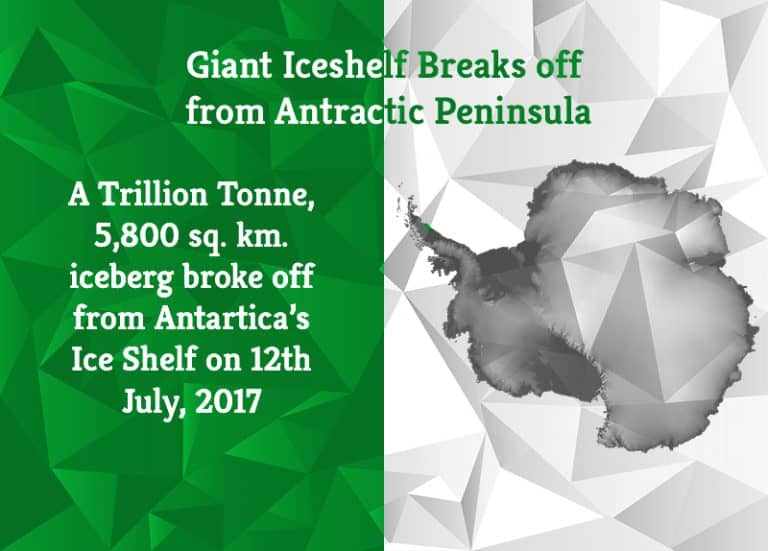 Iceberg Broke Off from Antarctic Peninsula | Greensutra | India
