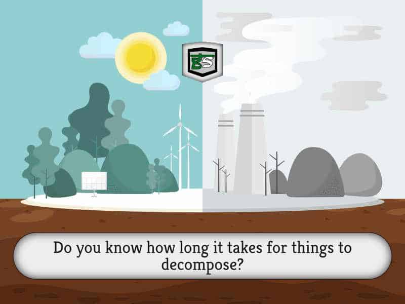 Decomposition Rates by GreenSutra | Mumbai | India