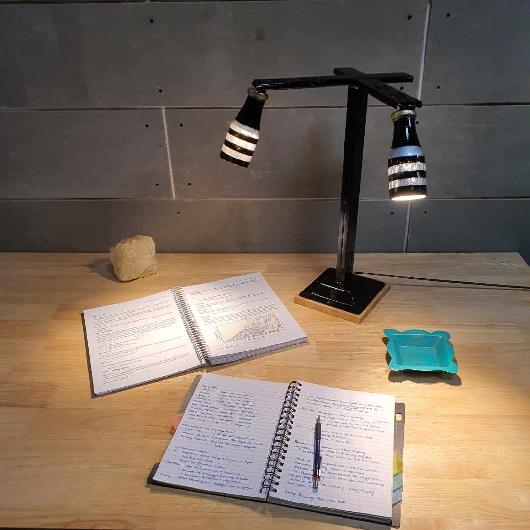 Dual Arm Desk Lamp
