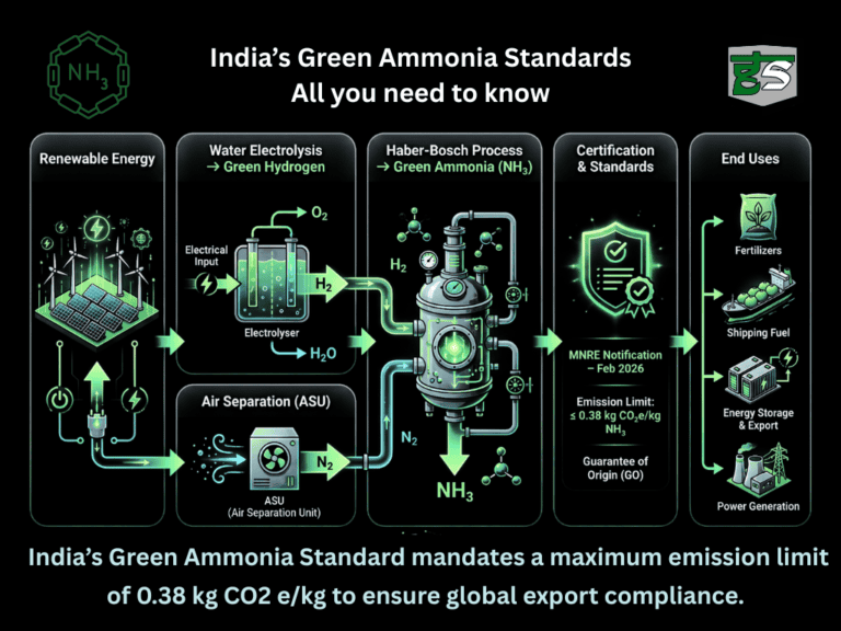 India’s Green Ammonia Standards: All You Need to Know