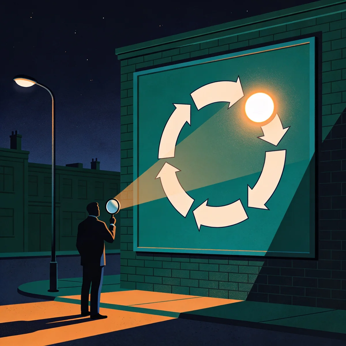 Analyst interpreting LCA results to identify environmental hotspots across a product life cycle