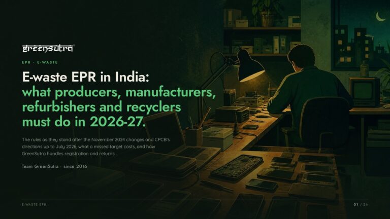 E-waste EPR deck cover
