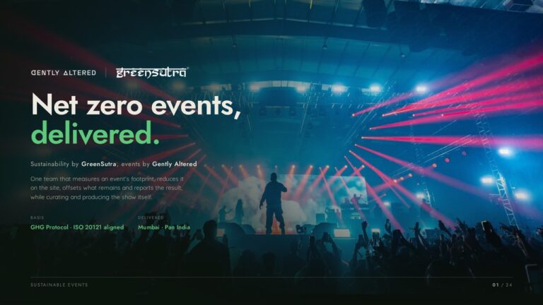 Sustainable Events deck cover