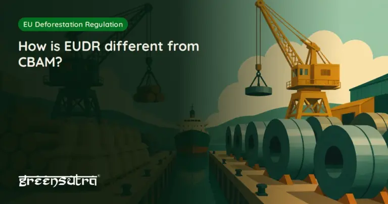How is EUDR different from CBAM?